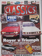 Classics magazine, March 1999 03/1999 featuring Rover, Triumph, Vauxhall, Ford, Hillman Imp