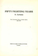 Fifty fighting years: The Communist Party of South Africa 1921-1971