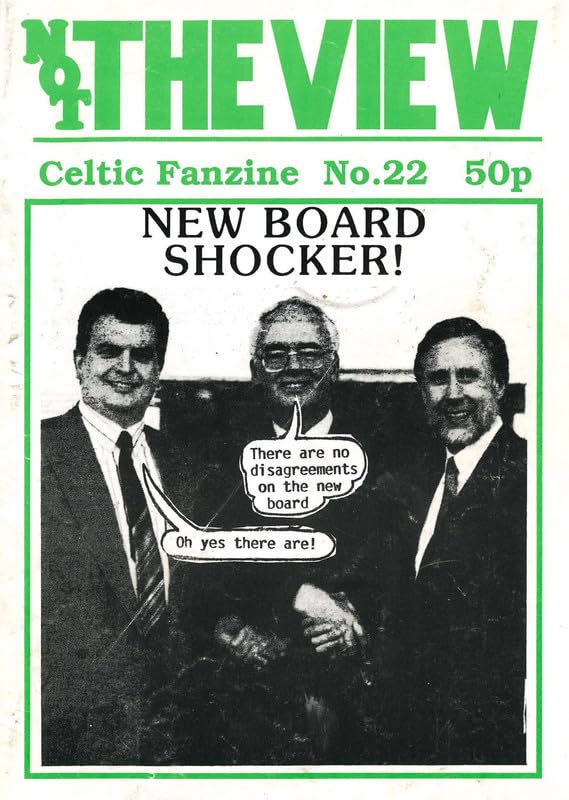 Not The View - Celtic Fanzine - Issue No. 22, August/September 1990