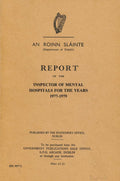 Report of the Inspector of Mental Hospitals for the years 1977-1979