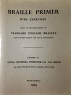 Braille Primer With Exercises