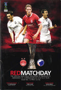 Aberdeen FC 'RedMatchday', Season 2007/08: Aberdeen v FC Copenhagen, 20 December 2007 matchday programme — UEFA Cup; Jimmy Calderwood, Chris Clark, David Preece, Alex Salmond, 1983 European Super Cup