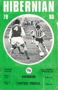 Hibernian FC, Season 1979/80, Final Double Issue No. 22: Hibernian v Aberdeen and Partick Thistle, 3 and 5 May 1980 matchday programme — Final Double Issue; Willie Ormond, Alex Ferguson