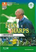 Finn Harps FC 2007: Finn Harps v Waterford United, 20 November 2007 matchday programme — promotion/relegation play-off FINAL first leg at Finn Park; Paul Hegarty