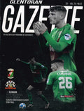 Glentoran Gazette, Season 2021/22, Vol 75, No 23: Glentoran v Glenavon, 10 May 2022 matchday programme — Europa Conference play-off semi-final; Jay Donnelly, Conor McMenamin, Mick McDermott