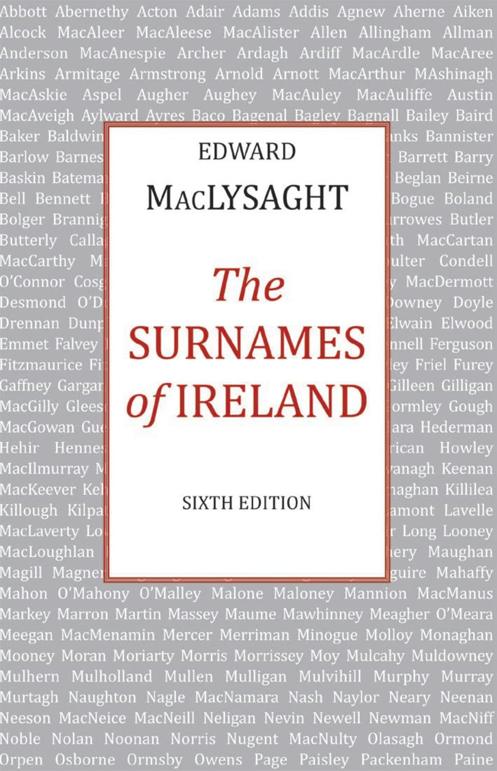 The Surnames of Ireland
