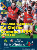 GAA Ulster Senior Football Championship final matchday programme 1999: Armagh vs Down, St Tiernach's Park, Clones, 1 August 1999 — Armagh's first Ulster title since 1982