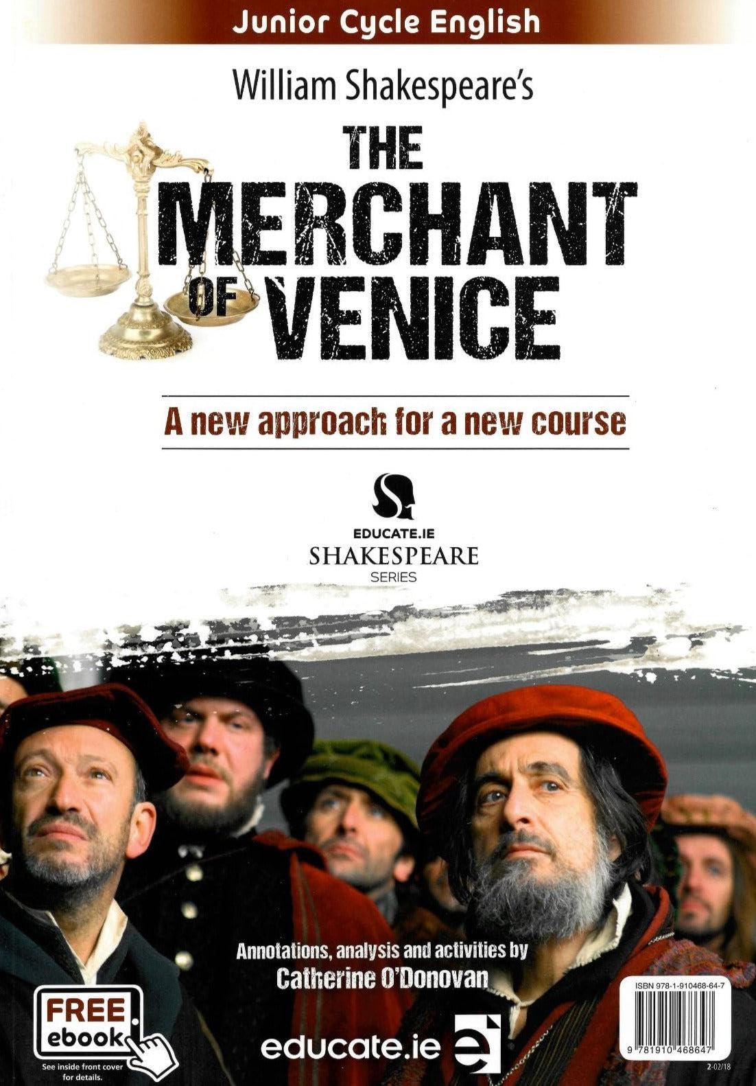 The Merchant of Venice - Junior Cycle English - A New Approach for a New Course (Educate.ie Shakespeare Series)