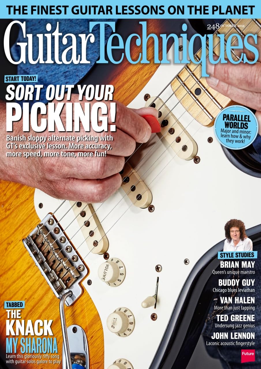 Guitar Techniques magazine 248, October 2015: Picking; The Knack - My Sharona