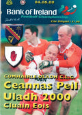 GAA Ulster Senior Football Championship matchday programme 2000: Armagh vs Tyrone, St Tiernach's Park, Clones, 4 June 2000