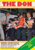 Aberdeen FC 'The Don', Season 1983/84: Aberdeen v Akranes, 28 September 1983 matchday programme — European Cup-Winners' Cup holders; Alex Ferguson, Archie Knox, Eric Black profile