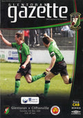 Glentoran Gazette, Season 2008/09, Vol 62, No 35: Glentoran v Cliftonville, 2 May 2009 matchday programme — JJB Sports Premiership run-in; Alan McDonald, Gibson Cup, Kyle Neill, Legion 1882