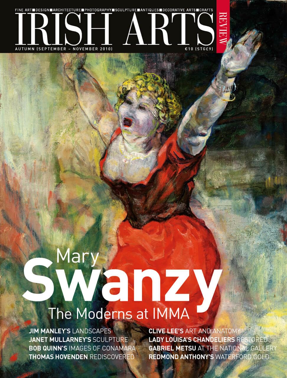 Irish Arts Review magazine, Autumn 2010, Vol 27 No 3: Mary Swanzy, the Moderns at IMMA; Siobhán Hapaska, Janet Mullarney, Jim Manley, Bob Quinn, Castletown