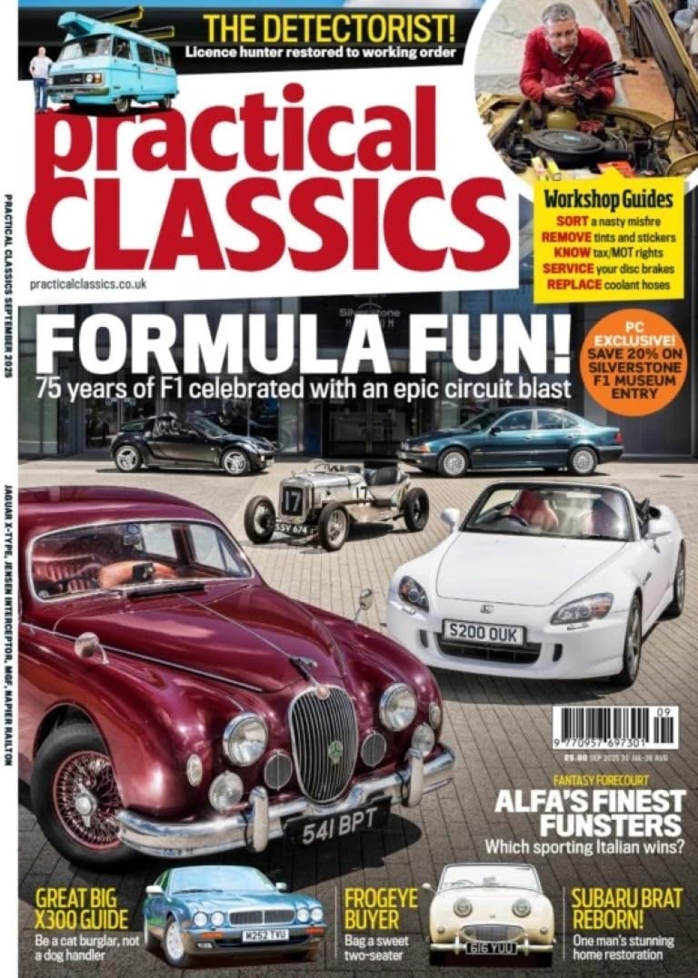 Practical Classics magazine, September 2025: 75 Years of F1