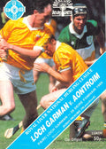 GAA Royal Liver National Hurling League programme 1989: Wexford vs Antrim (Loch Garman vs Aontroim), Wexford Park, 29 October 1989 — National Hurling League; Wexford v Antrim