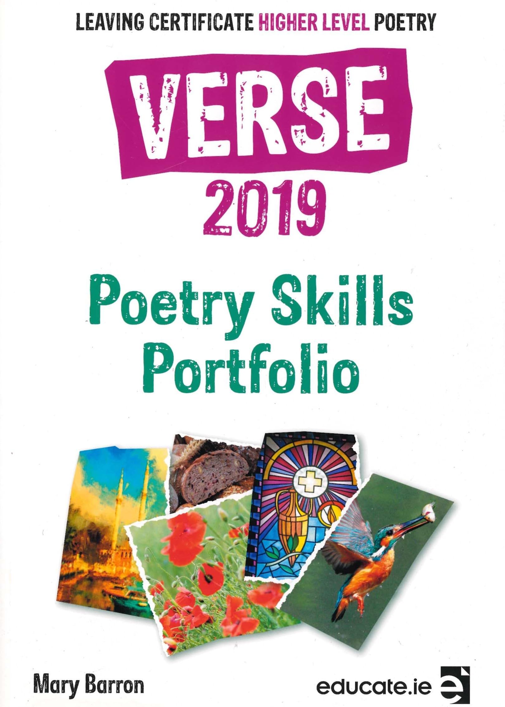 Verse 2019: Poetry Skills Portfolio - Leaving Certificate Higher Level Poetry
