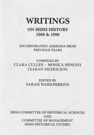 Writings on Irish history 1989 & 1990: Incorporating addenda from previous years
