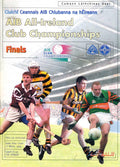 GAA AIB All-Ireland Club Championship finals matchday programme 1999: St Joseph's Doora-Barefield vs Rathnure and Ballina Stephenites vs Crossmaglen Rangers, Croke Park, 17 March 1999
