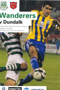 Bray Wanderers FC: Bray Wanderers v Dundalk, 25 April 2014 matchday programme — SSE Airtricity Premier Division at the Carlisle Grounds; the Dundalk title-winning squad printed