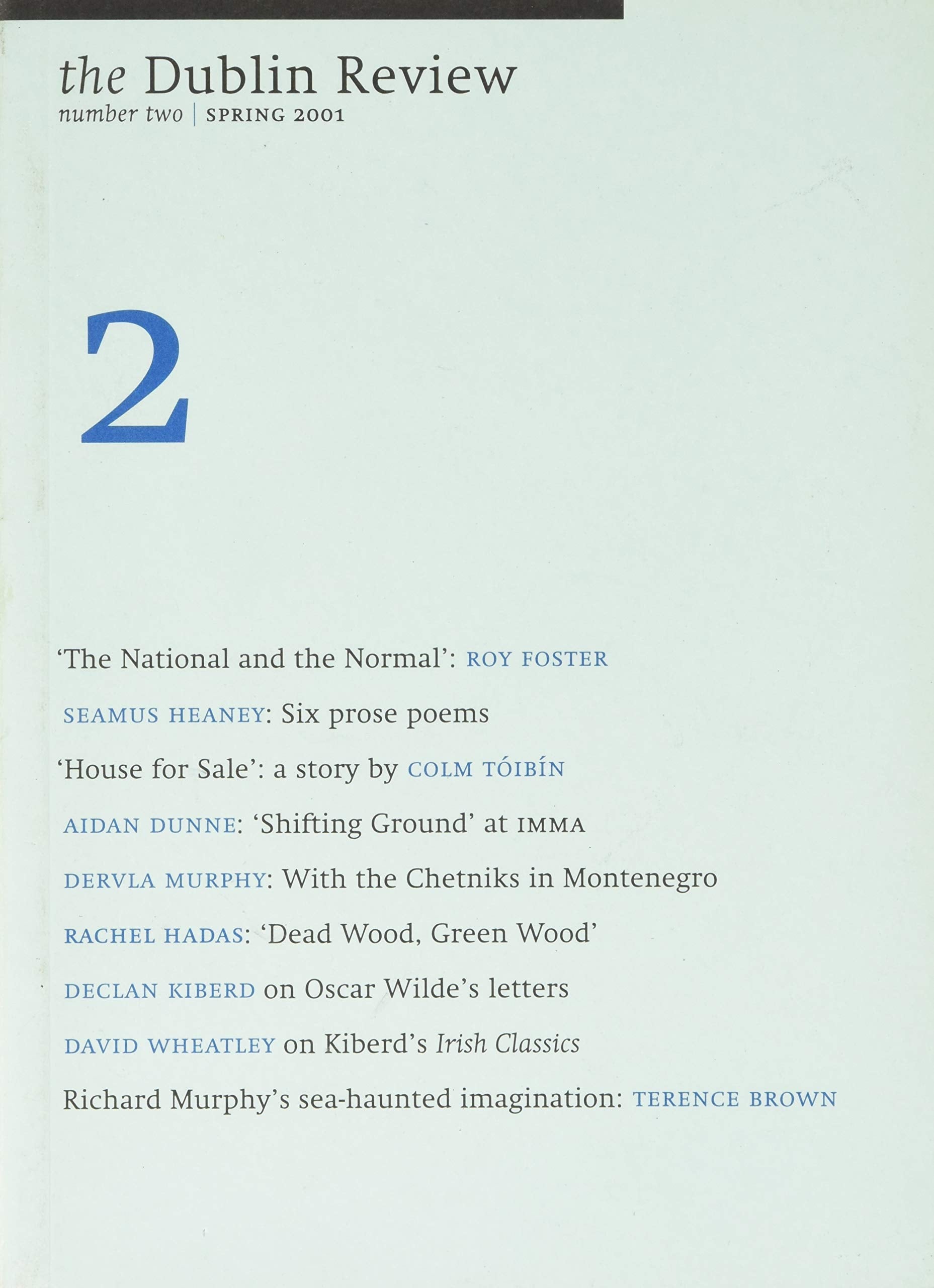 The "Dublin Review": 2