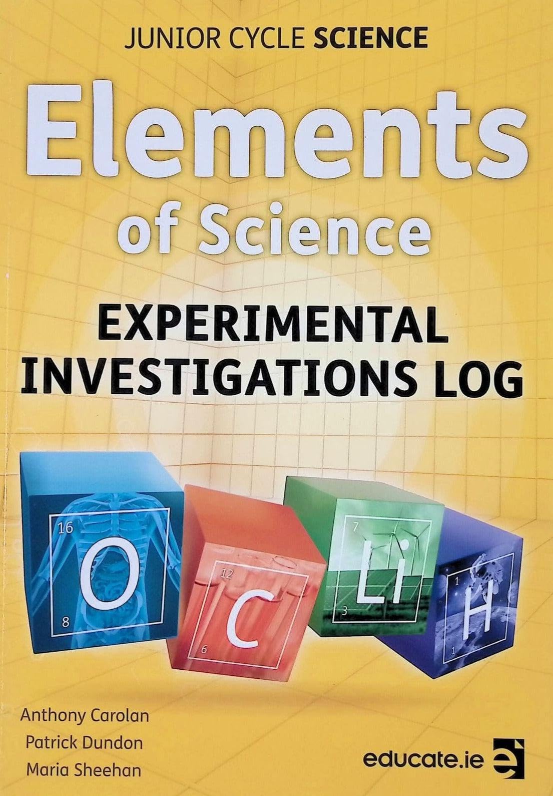 Elements of Science - Junior Cycle Science - Experimental Investigations Log