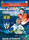 GAA Ulster Senior Football Championship matchday programme 2003: Down vs Monaghan, Casement Park, Belfast, 8 June 2003 — Ulster Council centenary 1903-2003