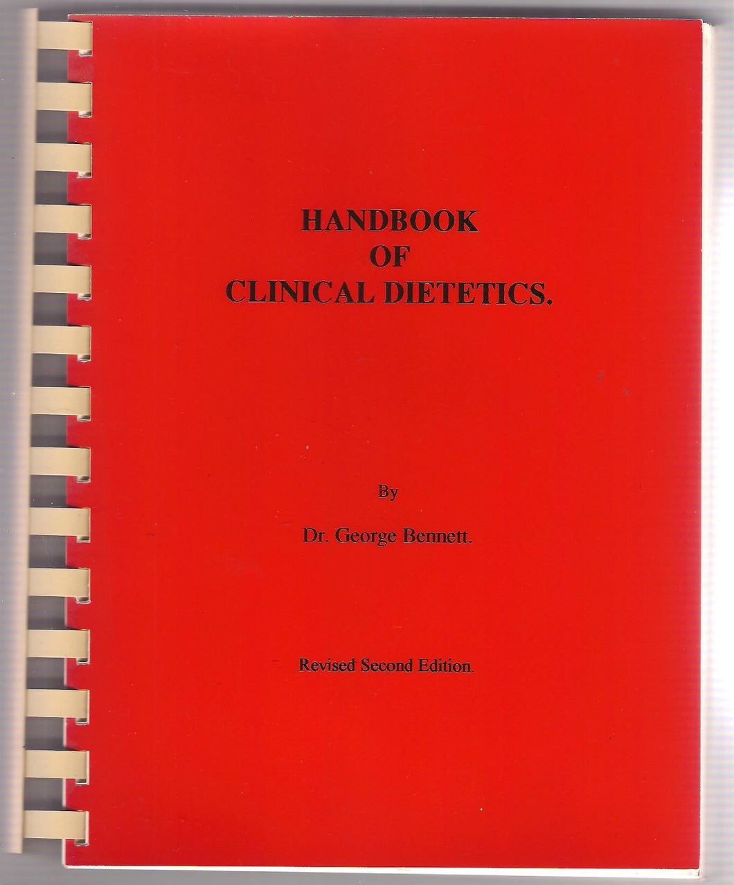 Handbook of Clinical Dietetics