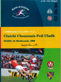 GAA Ulster Senior Football Championship matchday programme 1996: Derry vs Armagh, Celtic Park, Derry, 2 June 1996