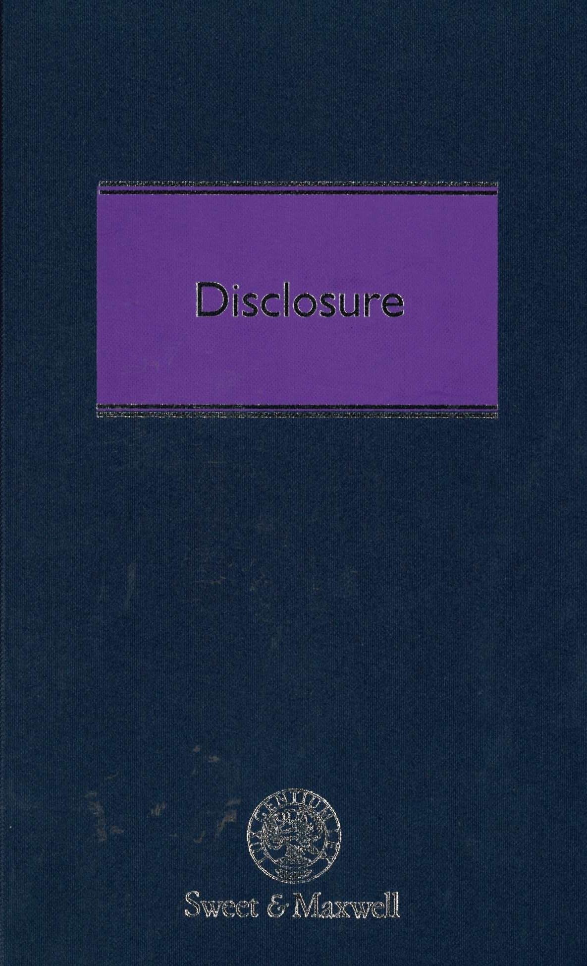 Disclosure
