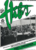 Hibernian FC 'The Hibs', Season 1986/87, Vol 3 No 23: Hibernian v Aberdeen, 7 March 1987 matchday programme — Premier Division; Alex Miller, Mickey Weir, Peter Cormack, Kenny Waugh