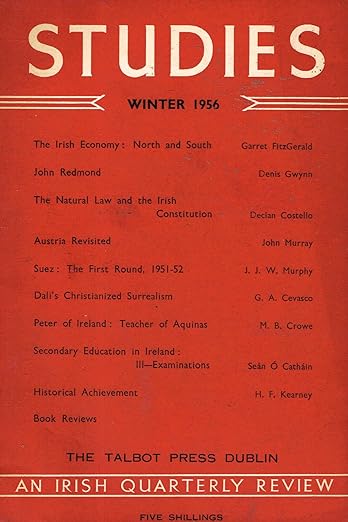 Studies - Winter 1956: An Irish Quarterly Review