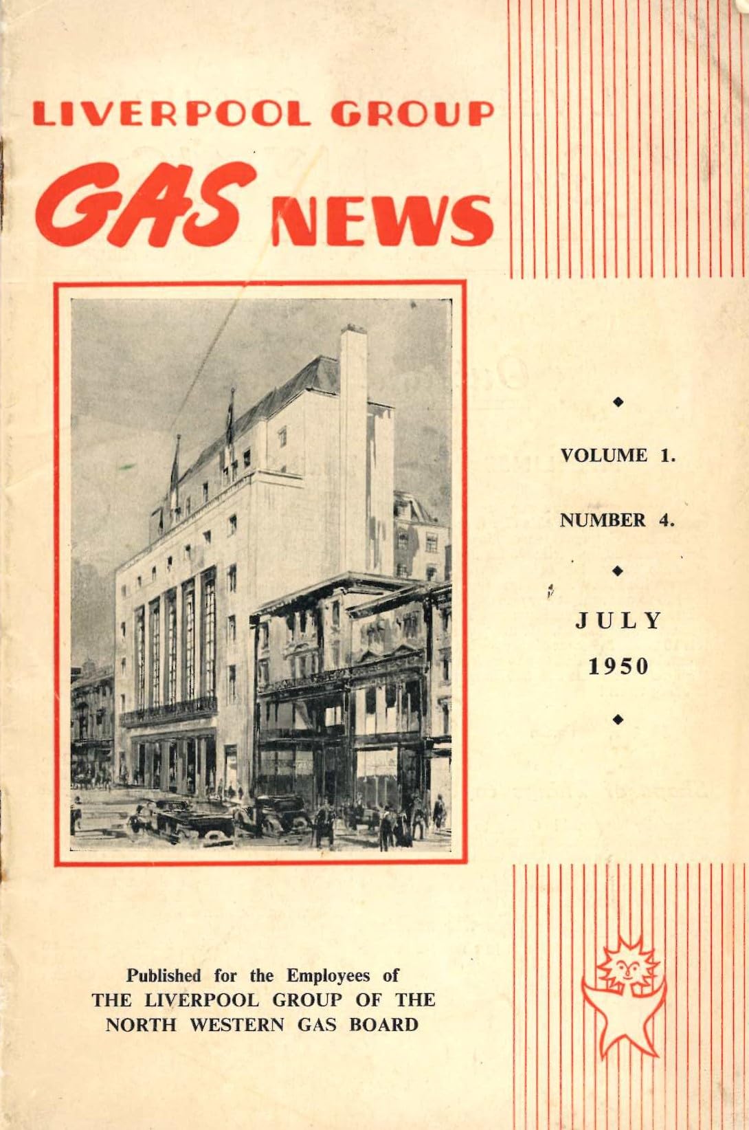 Liverpool Group Gas News, Volume 1, Number 4, July 1950