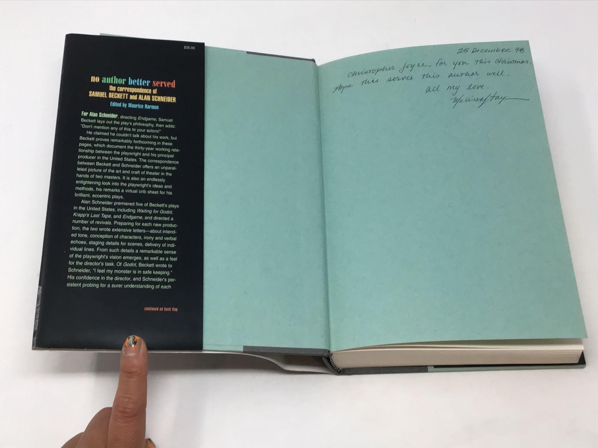 No Author Better Served – The Correspondence of Samuel Beckett & Alan Schneider