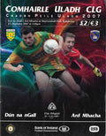 GAA Ulster Senior Football Championship matchday programme 2007: Donegal vs Armagh, MacCumhaill Park, Ballybofey, 27 May 2007