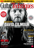 Guitar Techniques magazine 246, August 2015 - David Gilmour, Pink Floyd