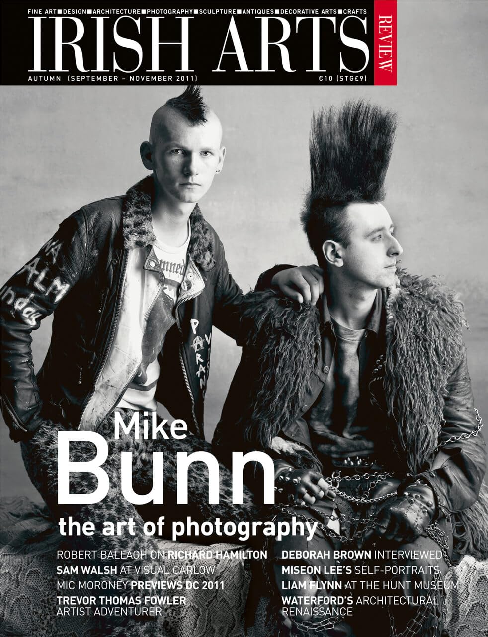 Irish Arts Review magazine, Autumn 2011, Vol 28 No 3: Mike Bunn, the art of photography; Dublin Contemporary, Richard Hamilton, Sam Walsh, Deborah Brown, Waterford