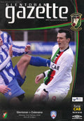 Glentoran Gazette, Season 2008/09, Vol 62, No 30: Glentoran v Coleraine, 21 February 2009 matchday programme — JJB Sports Premiership; Matty Burrows, Tommy McCallion, Michael O'Neill, Irish Cup draw