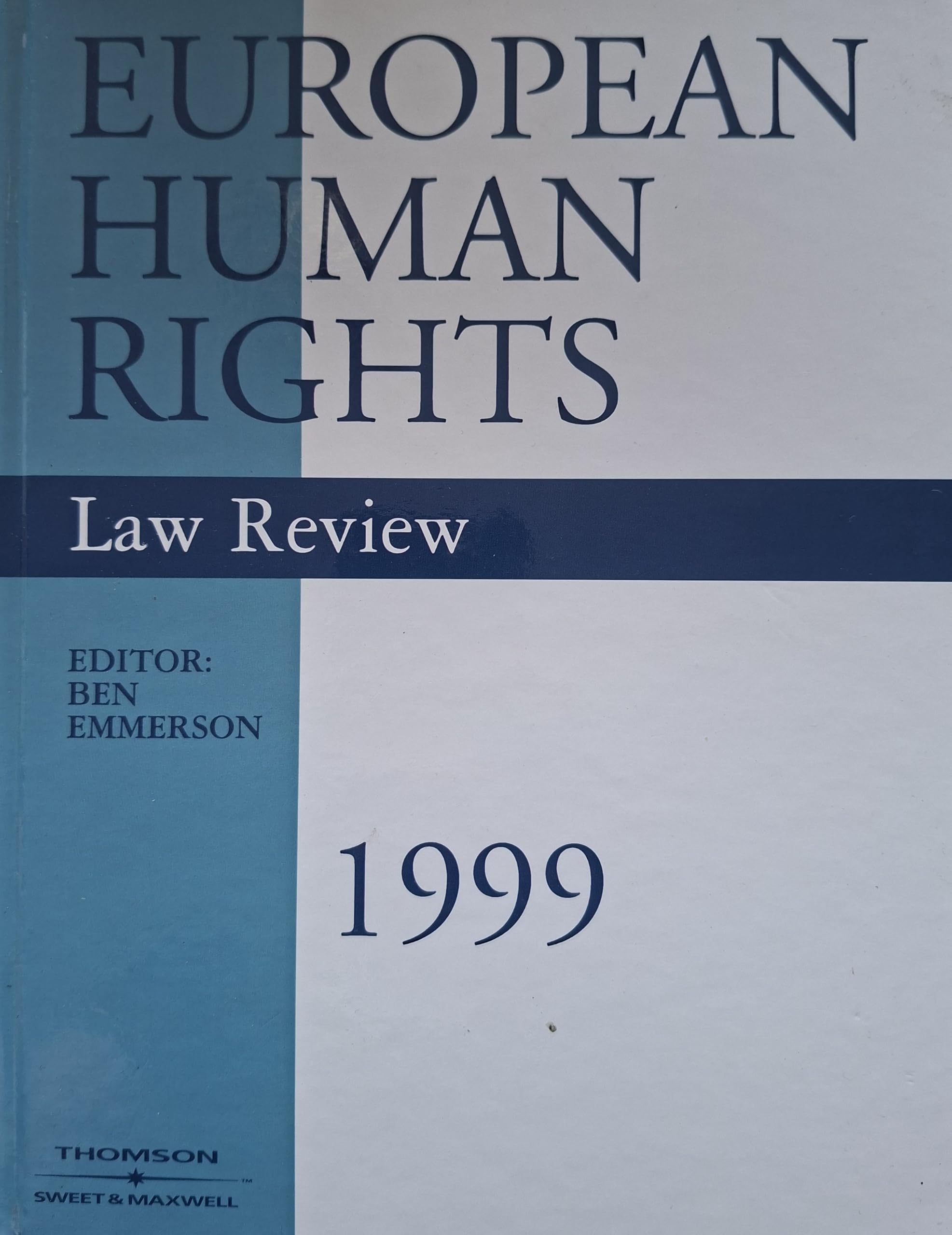European Human Rights Law Review (1999)