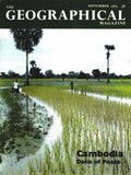 The Geographical Magazine, September 1965, Vol XXXVIII (38) No 5: Cambodia: Oasis of Peace; Heroic Masada by Yigael Yadin; Nottingham: Queen of the Midlands; Iron and Steel