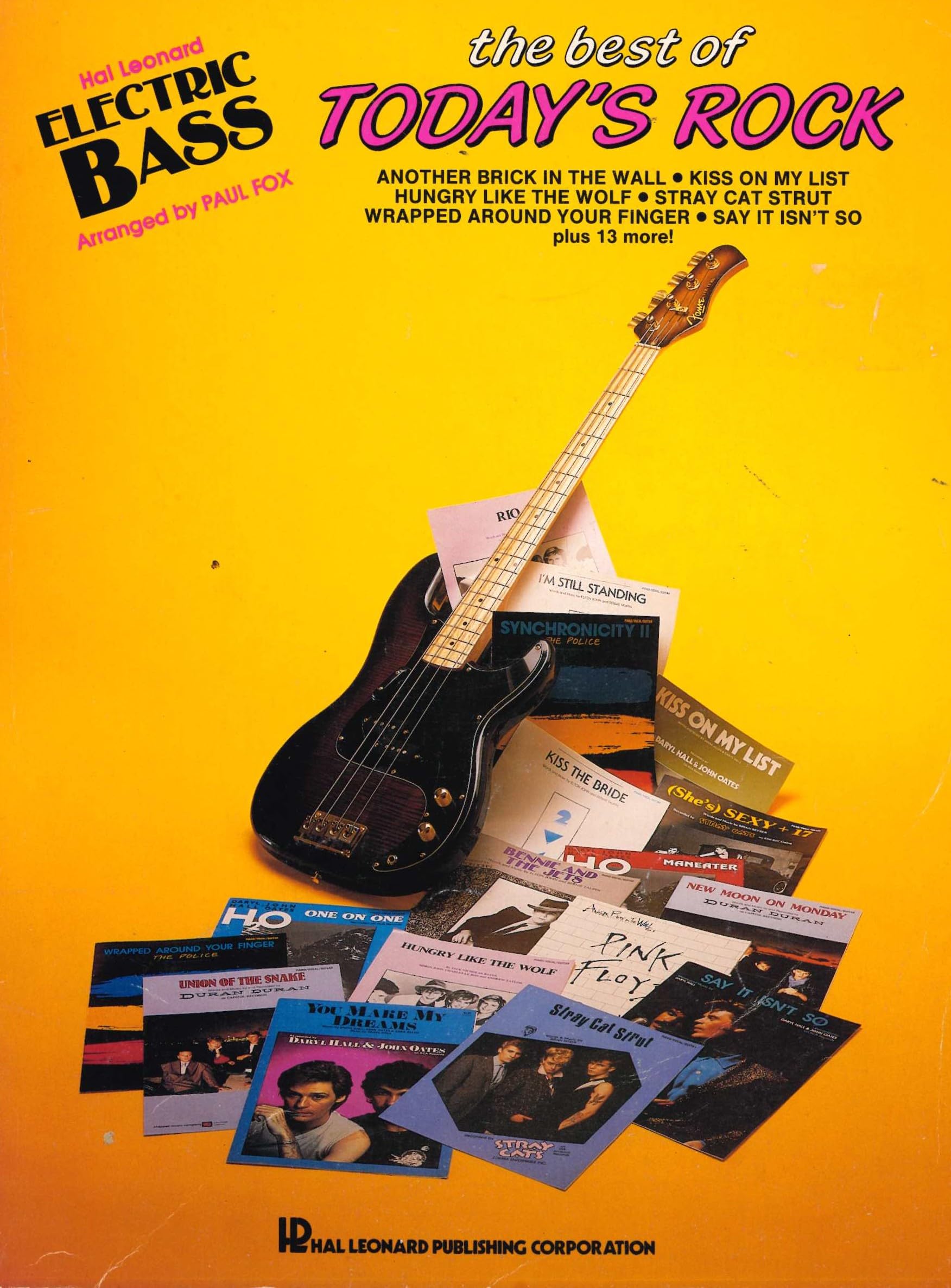 Electric Bass: The Best of Today's Rock
