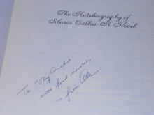 Load image into Gallery viewer, Autobiography of Maria Callas: A Novel