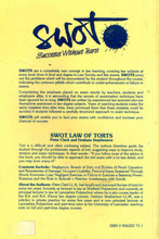 Load image into Gallery viewer, SWOT Law of Torts (Success Without Tears)
