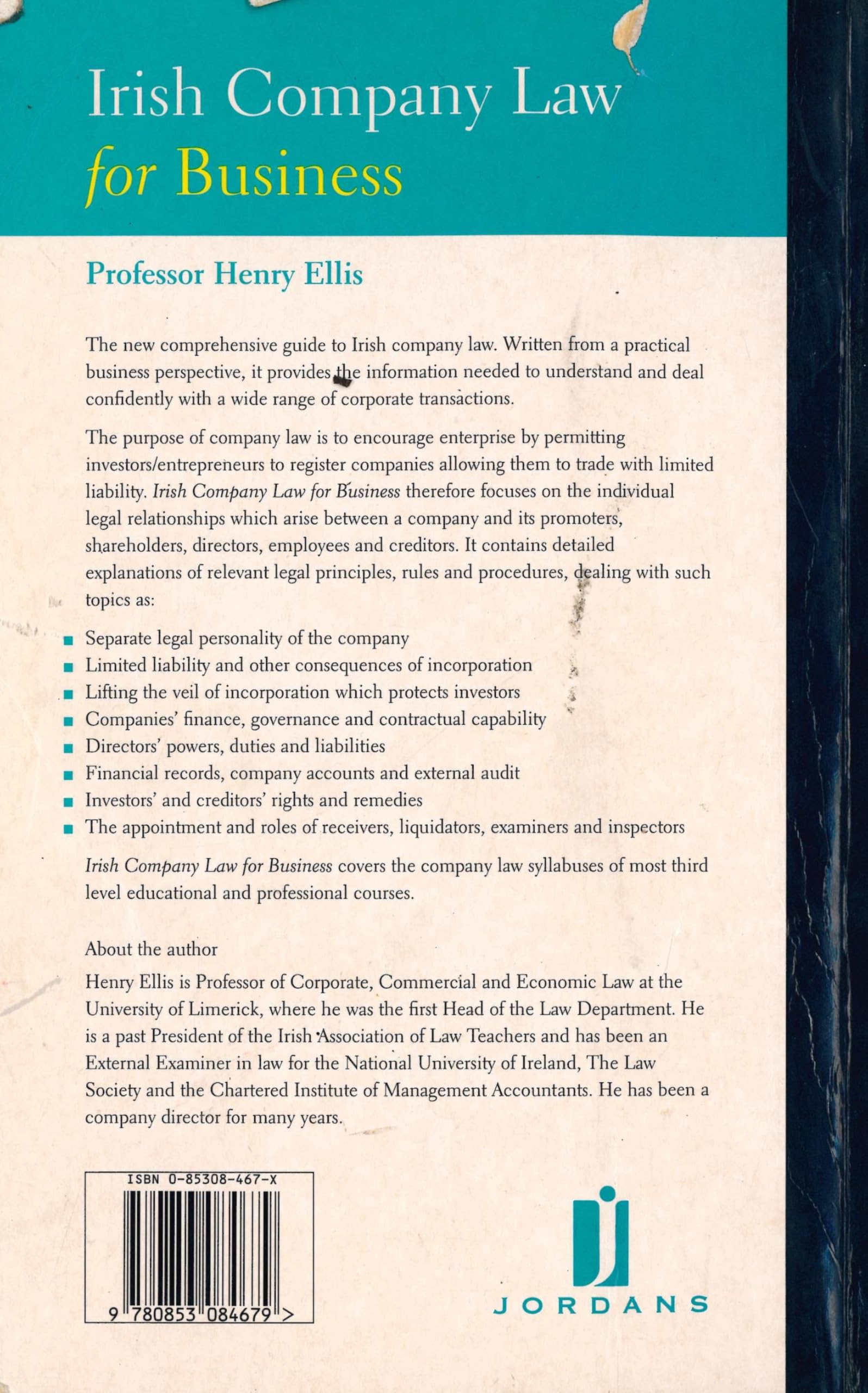 Irish Company Law for Business
