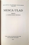 Mesca Ulad: v. 13. (Mediaeval & Modern Irish S.)