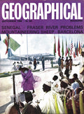 The Geographical Magazine, September 1966, Vol XXXIX (39) No 5: Senegal; Fraser River; Barcelona; The Wilson Diaries: Scott's first Antarctic voyage; Mountaineering Sheep; Flower Hunting in Crete