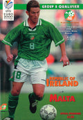 Republic of Ireland v Malta matchday programme, 14 October 1998, Lansdowne Road, Dublin - Euro 2000 Group 8 Qualifier