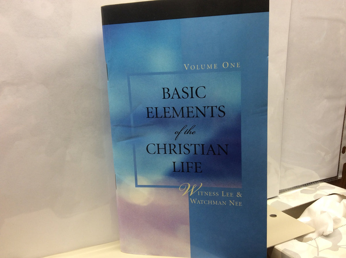 Basic Elements of the Christian Life