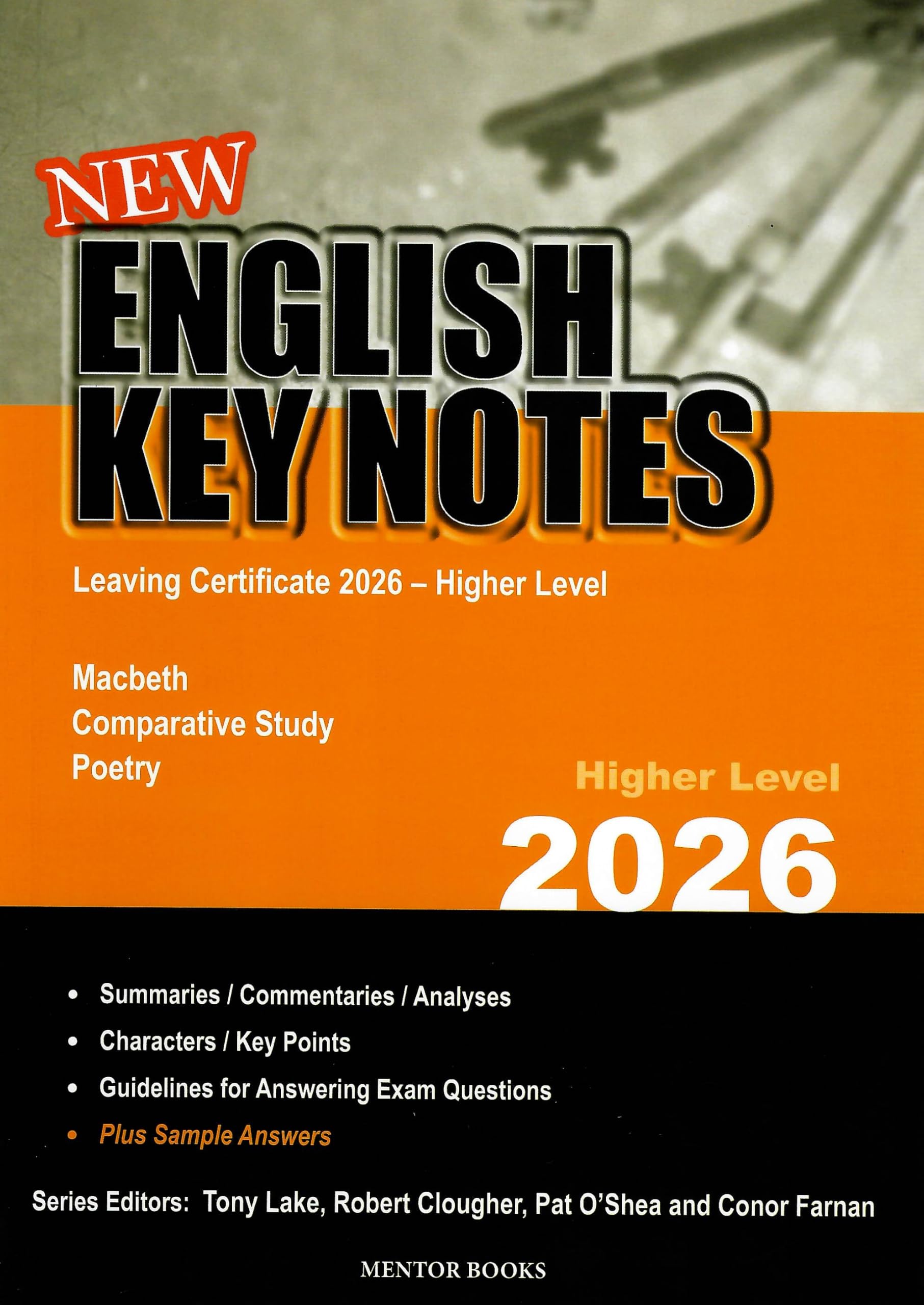 New English Key Notes - Leaving Certificate 2026 - Higher Level