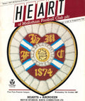 Heart of Midlothian FC, Season 1987/88: Hearts v Aberdeen, 7 October 1987 matchday programme — Fine Fare Premier League at Tynecastle; Craig Levein's first full match, John Colquhoun