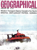 The Geographical Magazine, February 1967, Vol XXXIX (39) No 10: Hovercraft in Canada's Far North; Bristol; Anti-Locust War in the Sahara; Gorizia; Salmon at Hell's Gate
